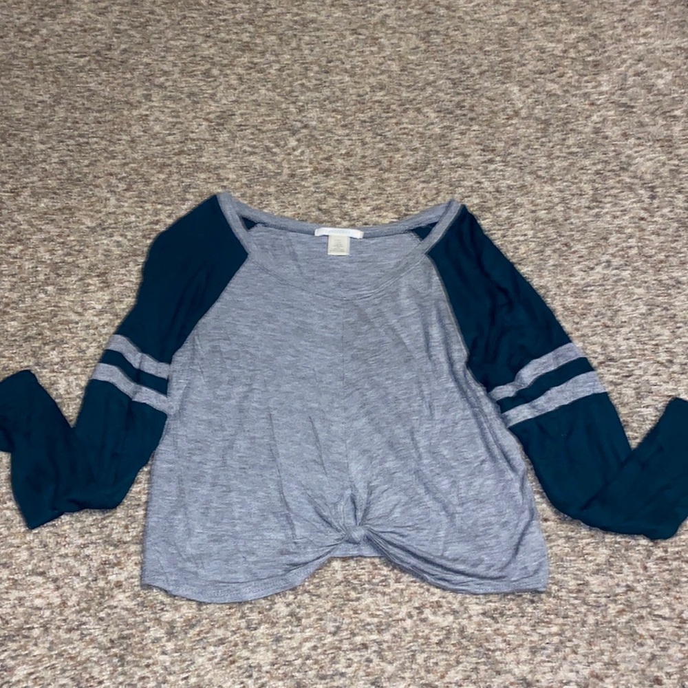 tie up long sleeve